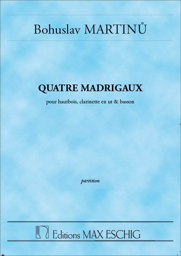4 Madrigaux Poche